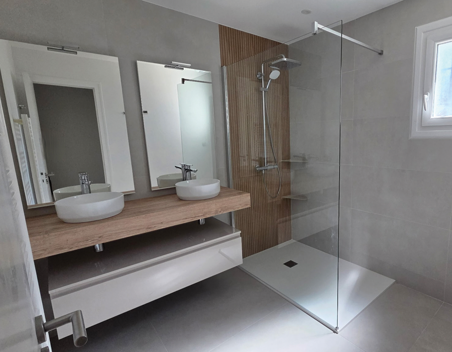 Salle de bain clé en main